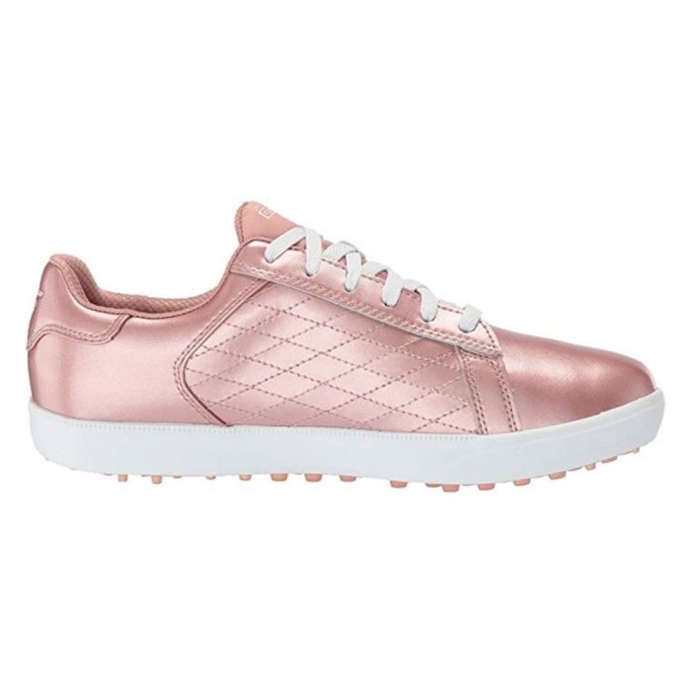 Skechers Women's GO GOLF Drive Shine Golf Shoes Rose Gold 10